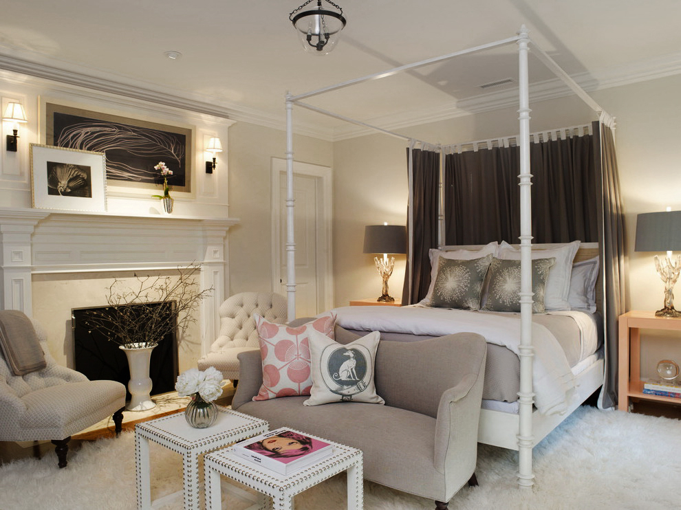 Серый цвет в интерьере спальни: 7 великолепных идей